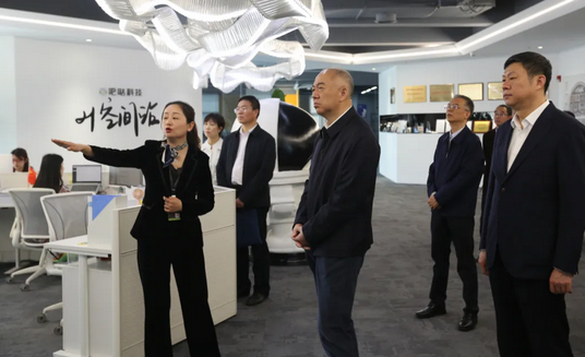 市人大常委会主任胡立山调研吧哒科技
