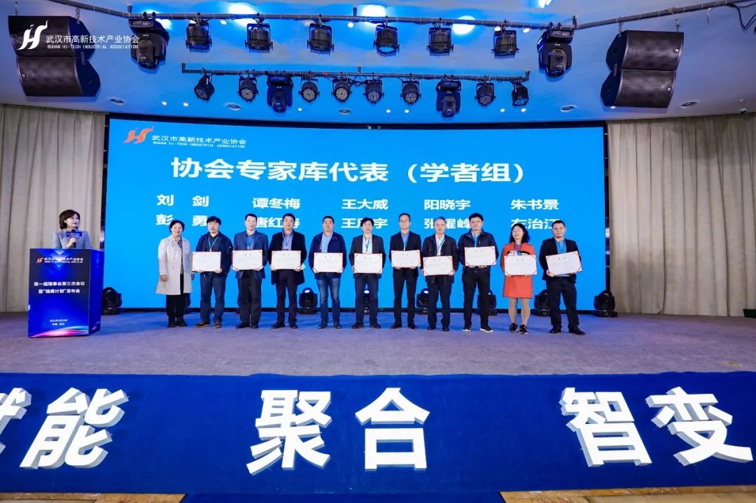 推动产业创新发展 武汉市高新技术产业协会为第一批入库专家颁发聘书