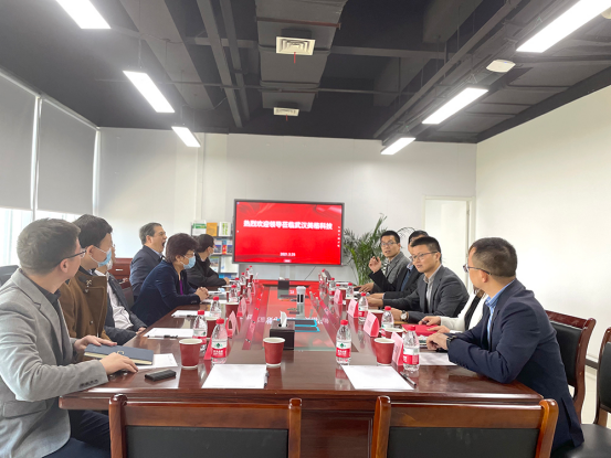 省工商联主席、省总商会会长考察协会高新企业，助力武汉培育行业龙头