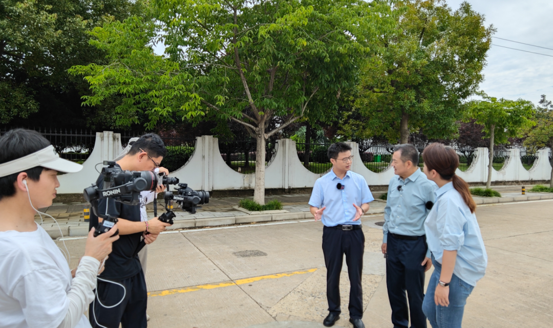 观察员吴剑文与《第一动力》节目组走进协会副会长单位-圣禹生态