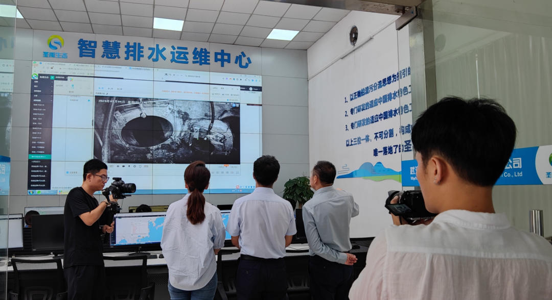 观察员吴剑文与《第一动力》节目组走进协会副会长单位-圣禹生态