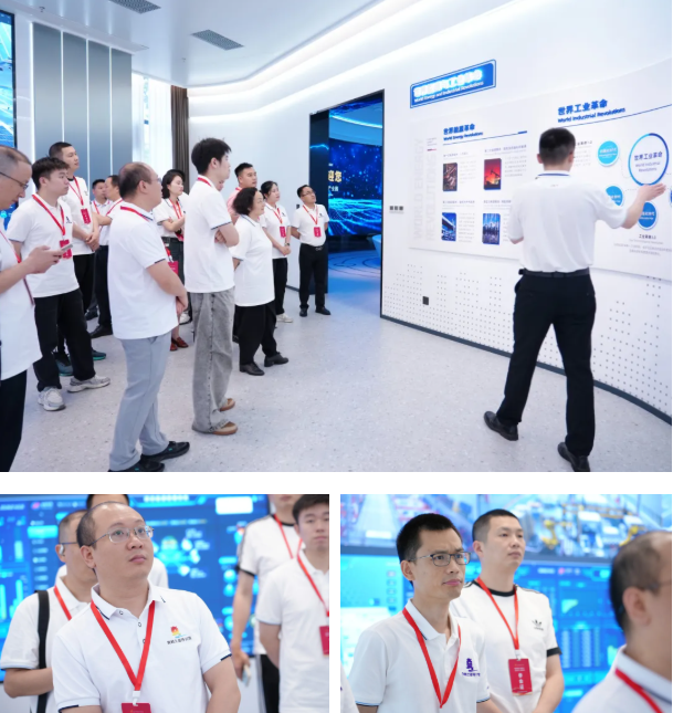 黄鹤之星领航班参访武汉金盘科技 黄鹤之星领航班参访武汉金盘科技