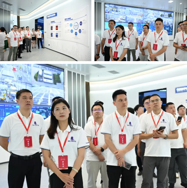 黄鹤之星领航班参访武汉金盘科技 黄鹤之星领航班参访武汉金盘科技